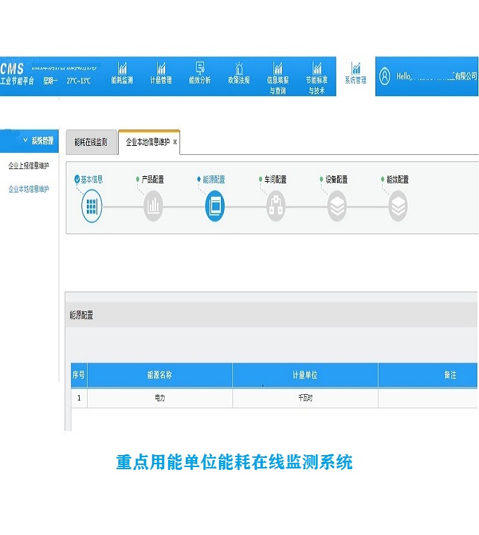 能耗在線(xiàn)監(jiān)測(cè)系統(tǒng)
